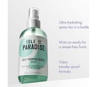 Isle of Paradise Medium Self Tanning Water 200ml/Body & Face/Hello Golden Glow