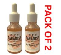 Isle Of Paradise Self Tanning Drops Face & Body- Light 30ml X 2 Pack