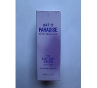 2x Isle of Paradise Self Tanning Face & Body Drops - Dark - 30ml