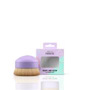 Isle of Paradise Shape & Glow Self Tan Kabuki Brush, Face & Body Applicator for Blending Tanning Mousse or Water, Streak-Free, Vegan, Synthetic Fibers, Flawless Finish, Glow Control