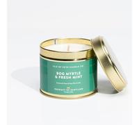 Isle of Skye Candle Company Bog Myrtle and Fresh Mint Travel Container | Natural Soy Wax Candle | Handmade in Scotland | Premium Scented Candle | Lightweight Metal Packaging | 45 Hours Burn Time