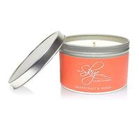 Isle of Skye Candle Company Grapefruit and Neroli Travel Container | Natural Soy Wax Candle | Handmade in Scotland | Premium Scented Candle | Compact Lightweight Packaging | 30 Hours Burn Time