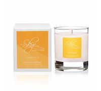 Isle of Skye Candle Company Lemongrass Island Tumbler | Natural Soy Wax Candle | Handmade in Scotland | Premium Scented Candle | Bespoke Glass Tumbler | 35+ Hours Burn Time
