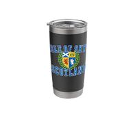 Isle of Skye Scotland Crest Stainless Steel Insulated Tumbler