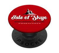 Isle of Skye Scotland Inner Hebrides Coordinates PopSockets Adhesive PopGrip
