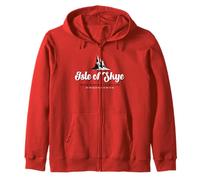 Isle of Skye Scotland Inner Hebrides Coordinates Zip Hoodie