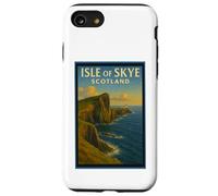 Isle of Skye Scotland Lighthouse Vintage 50's Art Graphic Case for iPhone SE (2020) / 7 / 8