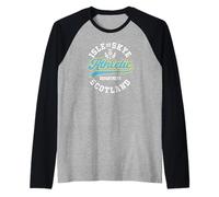 Isle of Skye Scotland Scottish Thistle Athletic Department Raglan Baseball Tee