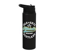 Isle of Skye Scotland Scottish Thistle Athletic Department Stainless Steel Insulated Water Bottle