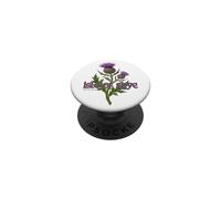Isle of Skye Scotland Two Flower Thistle PopSockets Adhesive PopGrip
