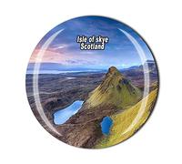 Isle of Skye Scotland UK Fridge Magnet Tourist Souvenir Gift Collection Refrigerator Crystal Magnetic Sticker