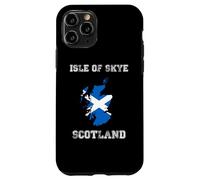 Isle of Skye Scotland Vintage Scotland Flag Map Design Case for iPhone 11 Pro