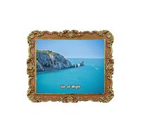 Isle of Wight England UK Refrigerator Magnet 3D Travel Souvenir Fridge Decoration Magnetic Sticker Craft Collection