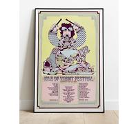 Isle Of Wight Festival 1970 Drummer Promo Concert Tour Venue Live Promo : A Huge 36"x24" Poster Print Vintage Retro : BRING YOUR WALLS TO LIFE ! #2