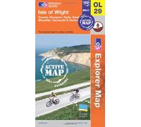Isle of Wight: Sheet OL29 (OS Explorer Map Active)