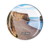 Isle of Wight UK Fridge Magnet Tourist Souvenir Gift Collectibles Refrigerator Crystal Magnetic Sticker