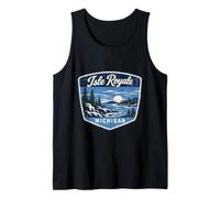 Isle Royale Michigan Scenic Nature Landscape Tank Top