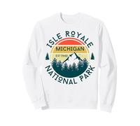 Isle Royale National Park Michigan Nature Hiking Sweatshirt