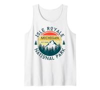 Isle Royale National Park Michigan Nature Hiking Tank Top