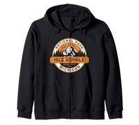 Isle Royale National Park Zip Hoodie