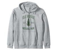 Isle Royale National Park Zip Hoodie