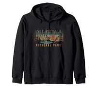 Isle Royale National Park Zip Hoodie