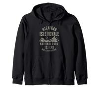 Isle Royale National Park Zip Hoodie