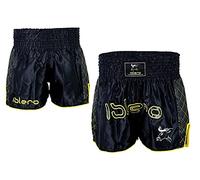 Islero Muay Thai Fight Shorts MMA Kick Boxing Grappling Martial Arts Gear UFC Men (Small)