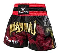 Islero Muay Thai Shorts MMA Martial Arts Grappling Kick Boxing UFC Cage Fighting Gym Training Men Women Clothing Gear