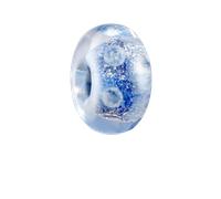 Isles Of Scilly Bead in Blue & Silver