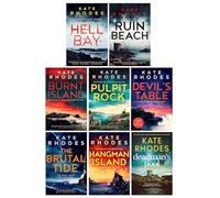 Isles of Scilly Mysteries By Kate Rhodes 8 Books Collection Set (Devil's Table, Burnt Island, Ruin Beach, Pulpit Rock, Hell Bay, The Brutal Tide, Hangman Island & Deadman's Pool)