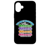 Isley Brothers - Shout Lyrics Case for iPhone 16 Plus