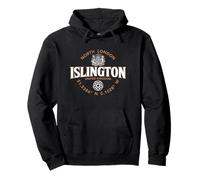 Islington North London England Coordinates Label 2C Pullover Hoodie