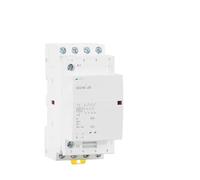 ISLWQOULE HCH8-25 Modular Contactor 4P 25A 4NO 4NC or 2NO2NC 24V 110V 220V Household Contactor Guide Type(4p 25a 2no2nc Ac110v)