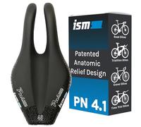 ISM PN Series Padded Road Bike Saddle - Professionally Designed Noseless Bicycle Seat for Road, Time Trial, Triathlon, and Gravel Bikes - Performance Road Bike Seat for Reduced Numbness