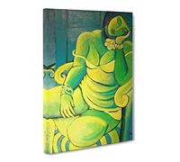 Ismael Nery Painting Canvas Print | Gallery Wrapped 30mm Frame Wall Art | 20x14 inches | Ready to Hang | Modern Picture | Living Room Bedroom Lounge Office