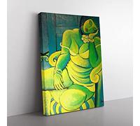 Ismael Nery Painting Classic Painting Canvas Wall Art Print Ready to Hang, Framed Picture for Living Room Bedroom Home Office Décor, 60x40 cm (24x16 Inch)