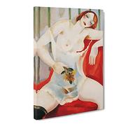 Ismael Nery Painting Vol.2 Canvas Print | Gallery Wrapped 30mm Frame Wall Art | 30x20 inches | Ready to Hang | Modern Picture | Living Room Bedroom Lounge Office