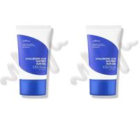 ISNTREE Hyaluronic Acid Watery Sun Gel 50 ml | SPF 50+ P Korean Sunscreen | Lightweight & Hydrating Gel | No White Cast | Daily UV Protection (Pack of 2)