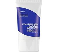 IsNtree Natural Sunscreen with Hyaluronic Acid SPF50+ P Physical Moisturizing Sunblock, Non-Nano Sunscreen, Reef Safe (50ml)