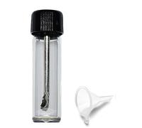 iSnuff Small Glass Bottle with Snuff Spoon Strong Glass Vial Pocket W Mini Funnel