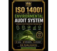 ISO 14001 Environmental Audit System: Professional Record Book for EMS Compliance, Environmental Audits, Corrective Actions, Aspect-Impact Tracking & Continuous Improvement