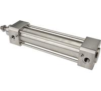 ISO 15552 Double Acting Cylinder 50-100mm - Magnetic - Damping - Stainless Steel