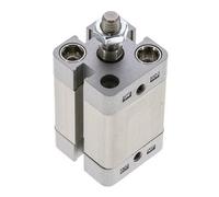 ISO 21287 Compact Double Acting Cylinder 20-20mm - Magnetic - Male Rod