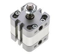 ISO 21287 Compact Double Acting Cylinder 32-5mm - Magnetic - Male Rod