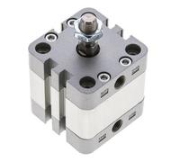 ISO 21287 Compact Double Acting Cylinder 40-10mm - Magnetic - Male Rod