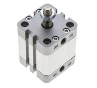 ISO 21287 Compact Double Acting Cylinder 40-20mm - Magnetic - Male Rod