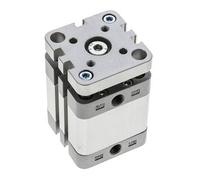ISO 21287 Compact Double Acting Cylinder 40-20mm - Magnetic - Non-Rotating