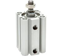 ISO 21287 Compact Double Acting Cylinder 50-150mm - Magnetic - Male Rod