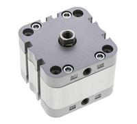 ISO 21287 Compact Double Acting Cylinder 63-10mm - Magnetic